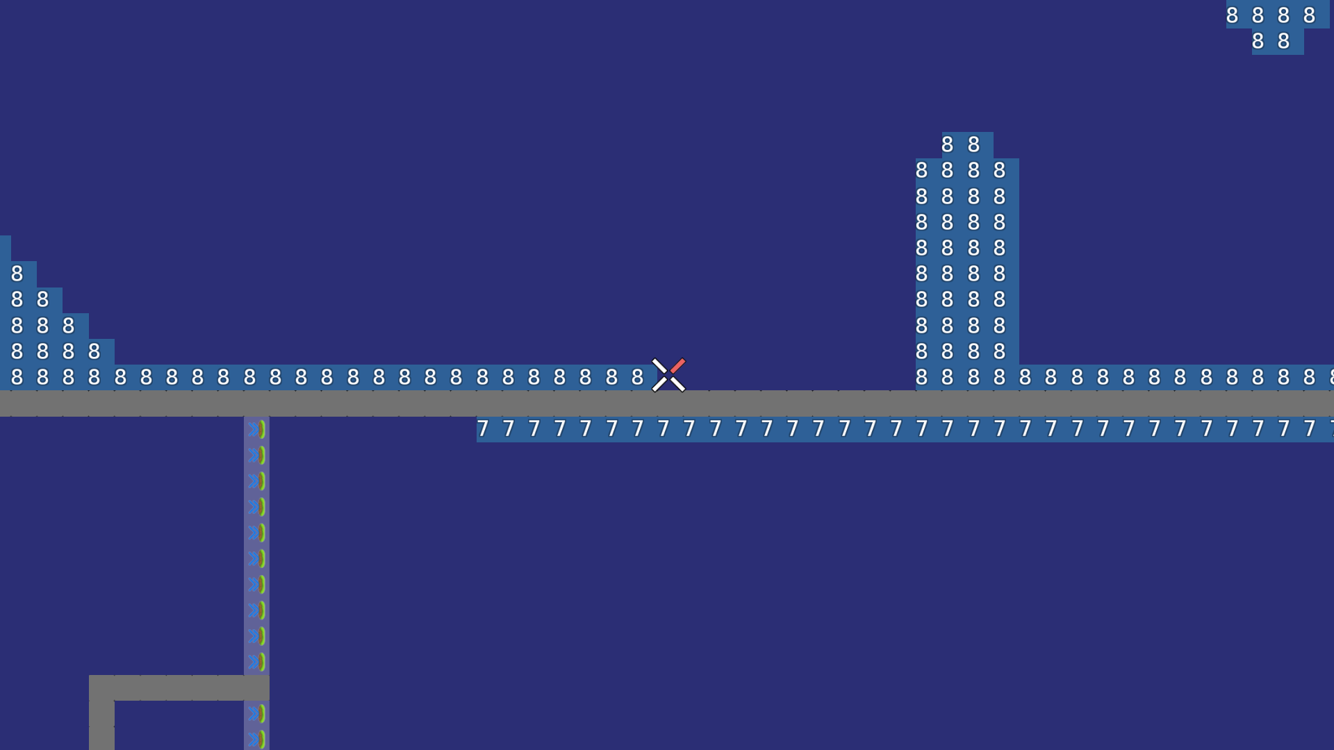 more space there, tele 8 more <<