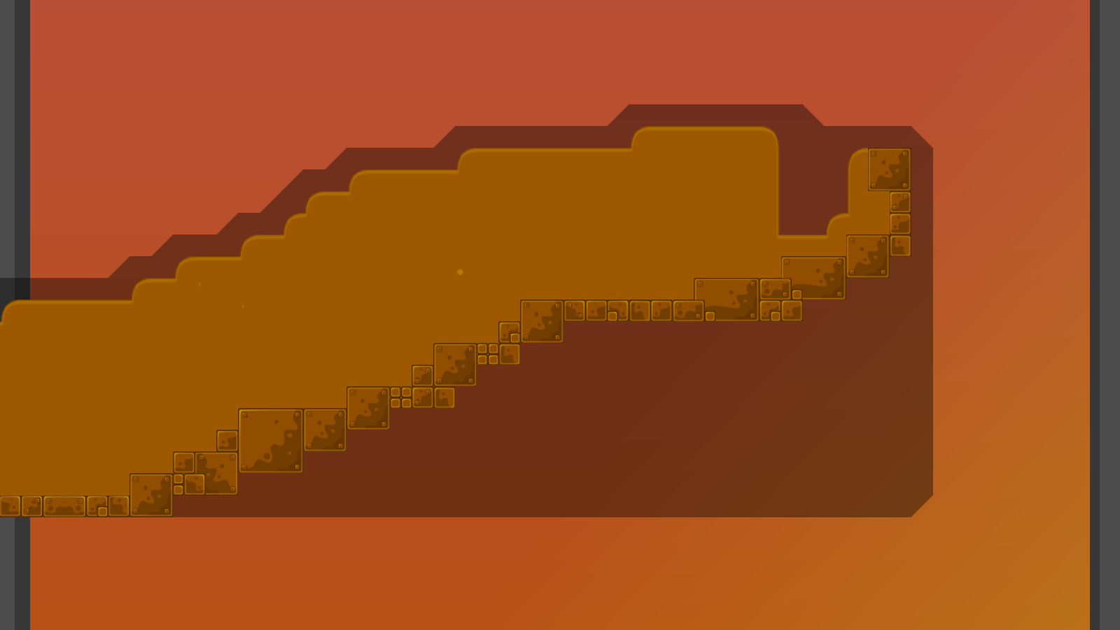 the only part that is kinda tricky (at least for me), maybe remove some of the freeze under the unhookable tiles?