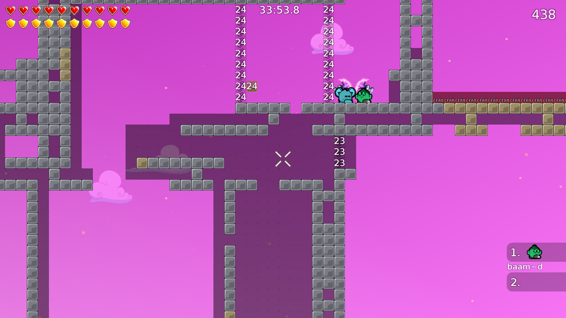 Possible to laser him up and cheat this entire part