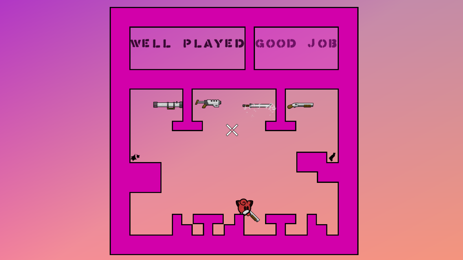 bg of 'good job' box is different than the 'well played' box :(