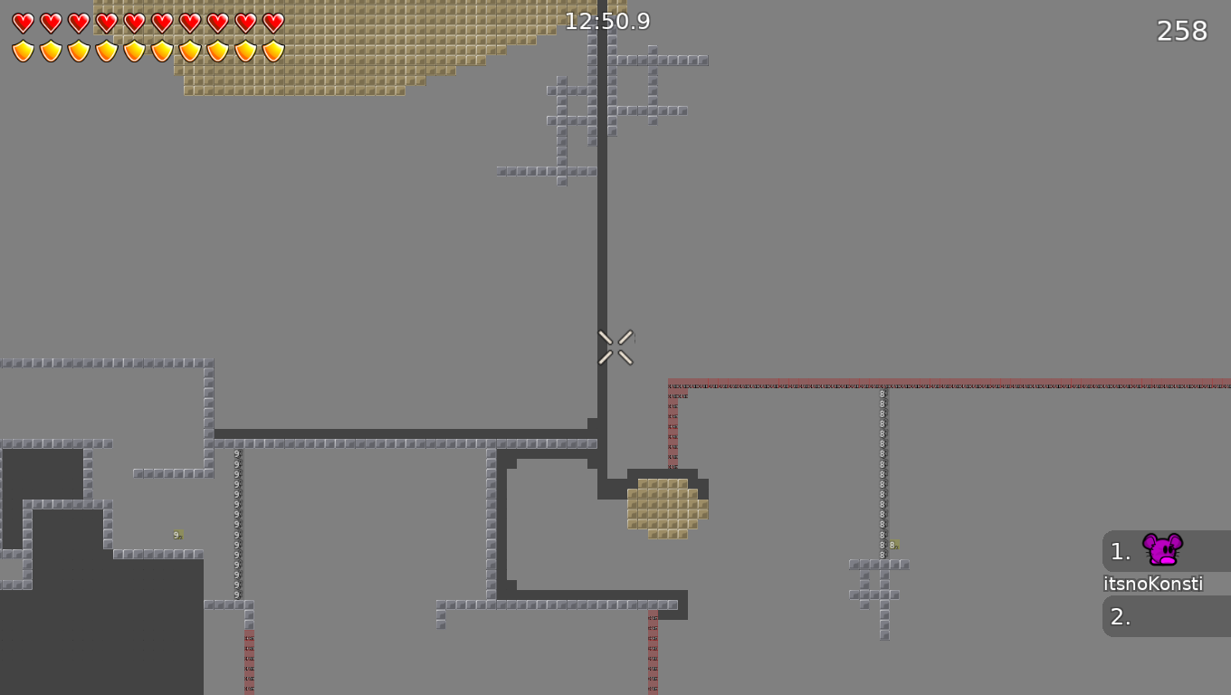 Just build a little boat and fly to finish, skip 60% of map