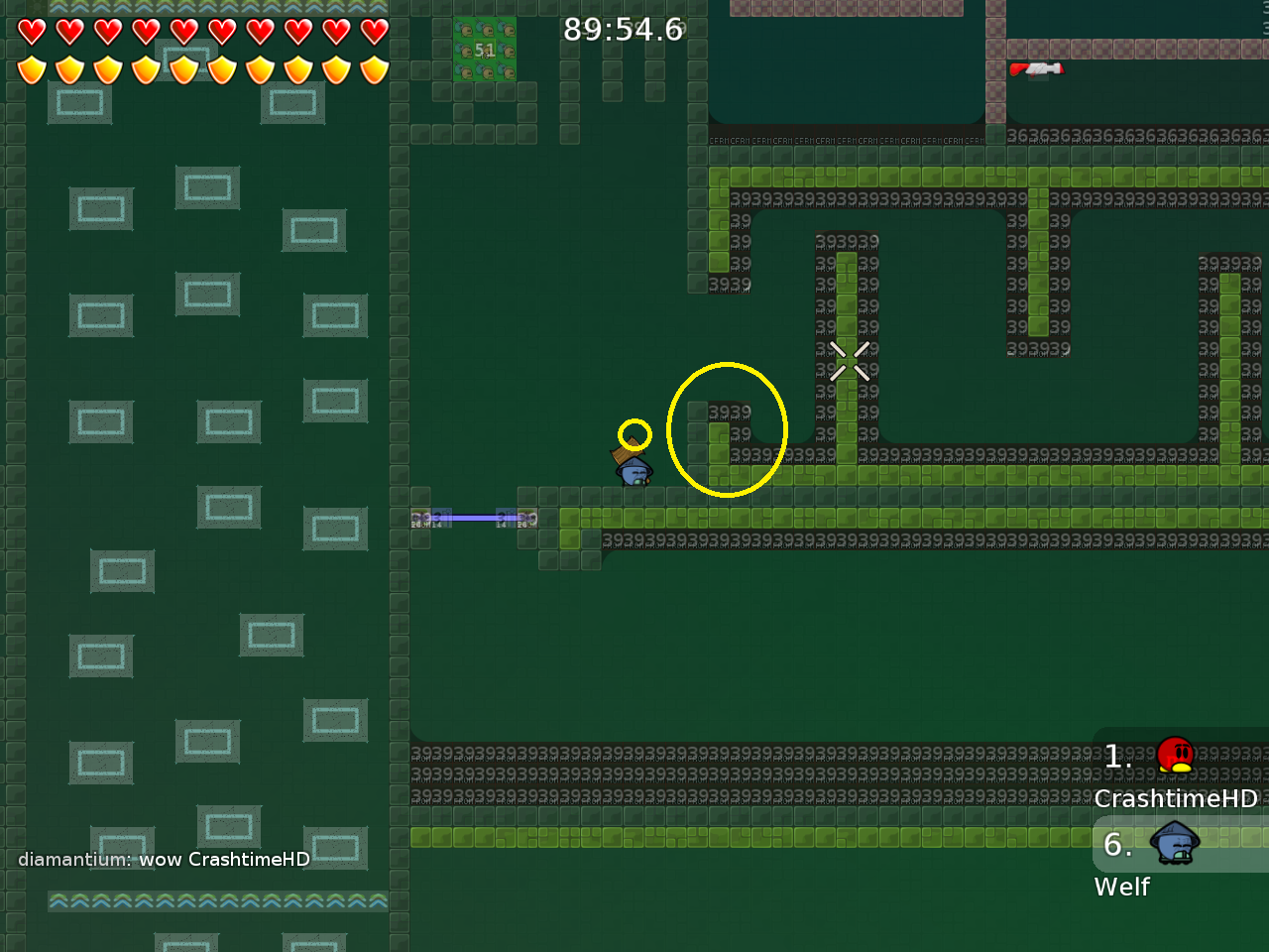 i suggest you to put the to teleporter there and remove some of these stones/teleporters, so you have more space and a shorter delay after a fail