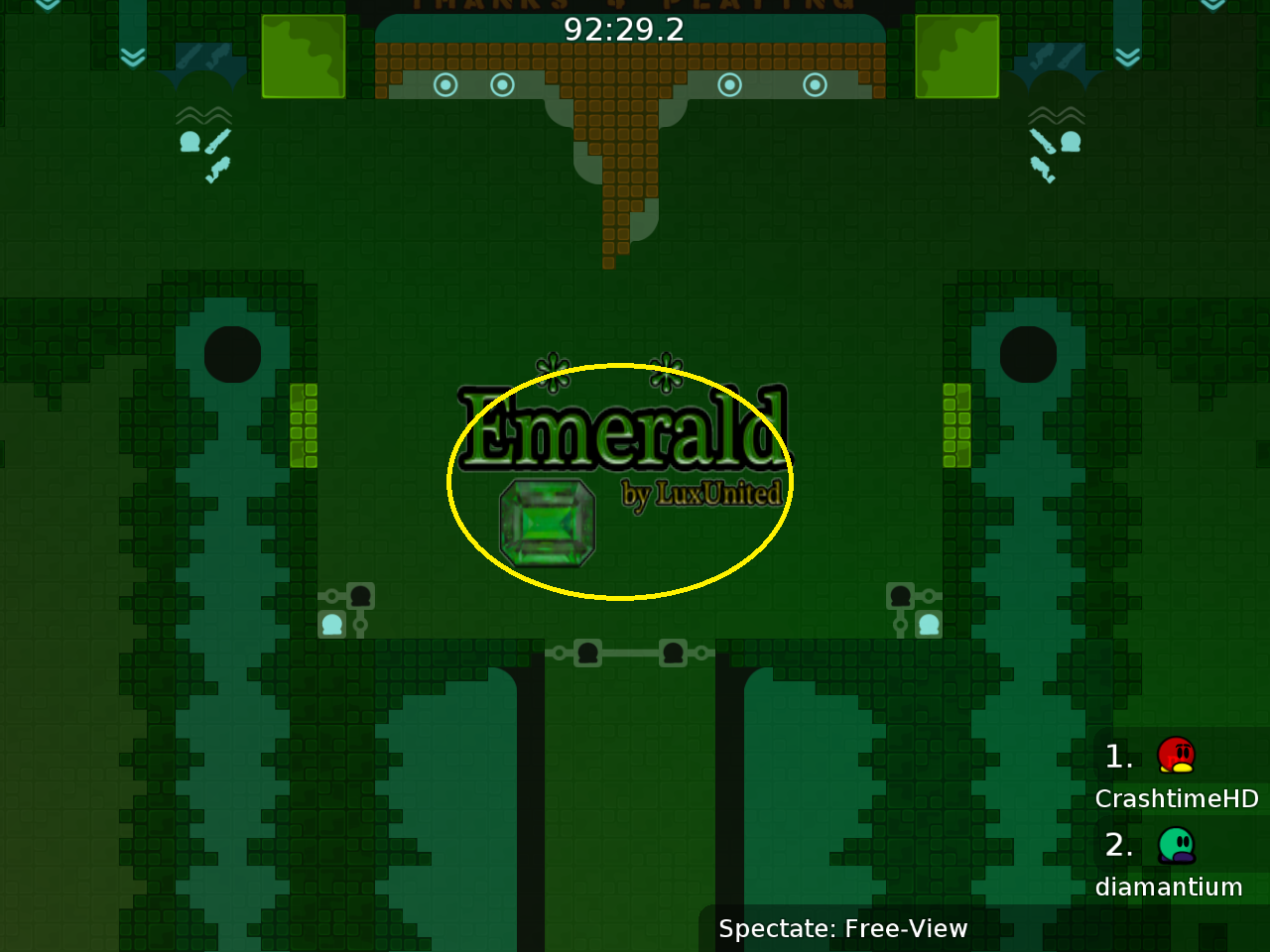 you can put an entities off sign here