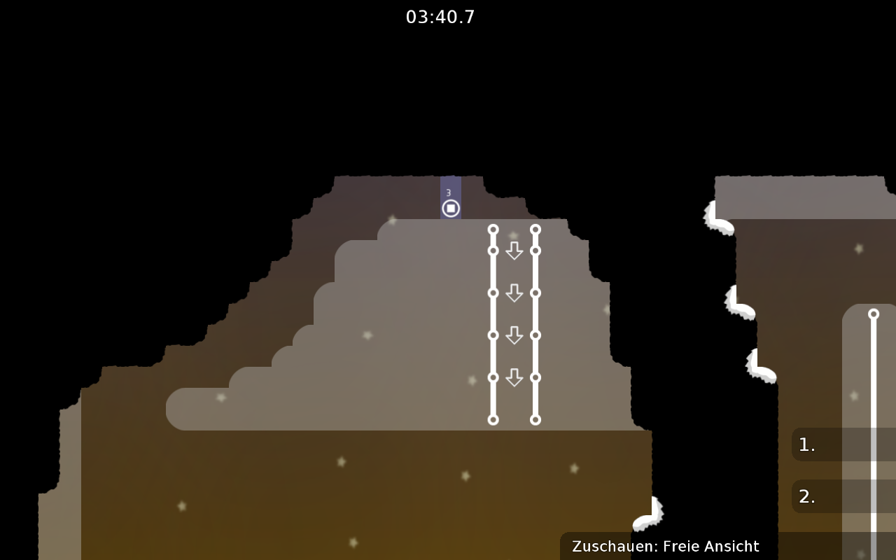 Its actually way faster to just jump back in tele..