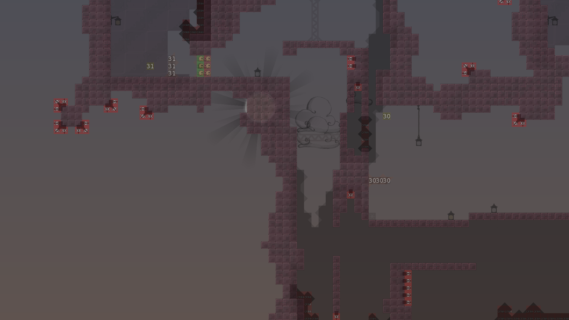 take cp 31 -> go tele right down -> spawn totele 31 unsolo -> cheat the 'solo' with hammerfly