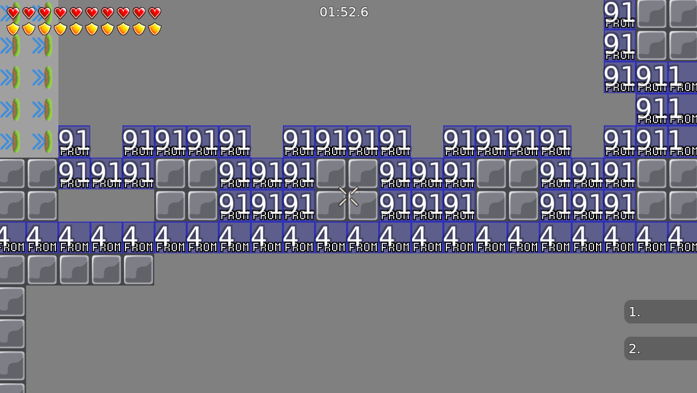 Fall with speed in tele 91 on left or right side, with some luck you get teleported in tele 4, startline skipped