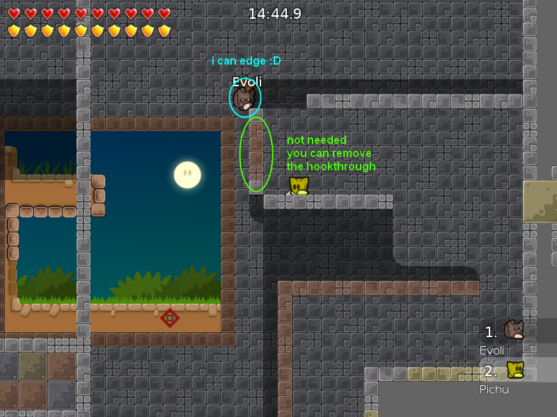 i can edge on this part :D, you can remove the hookthrough you can delete it :) not needed.