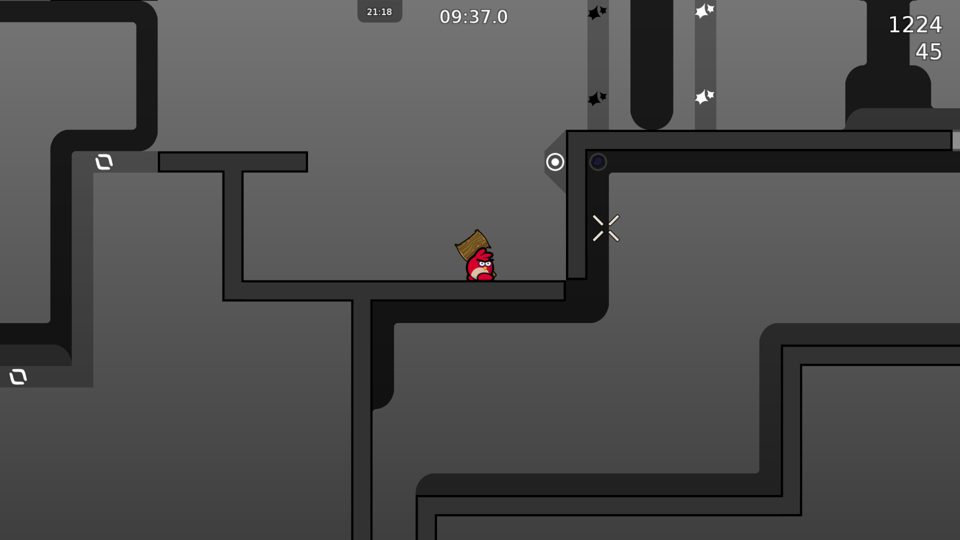 Maybe add a "2 second hold" description for the laser.