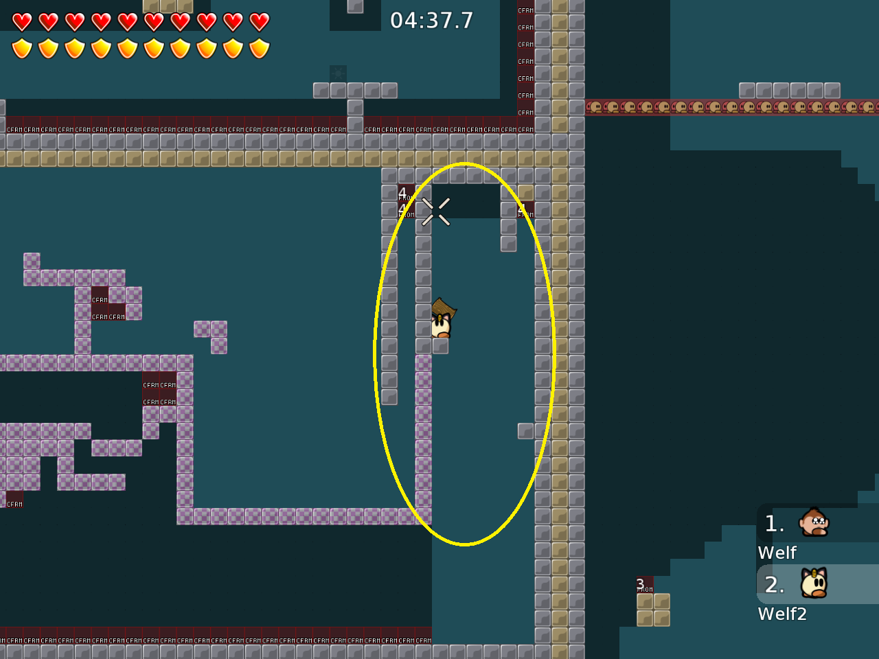 if you forget to help your mate, you are dead. imo this is sad and a good example why room to room teleport sucks. maybe just remove that hook? (only my opinion)