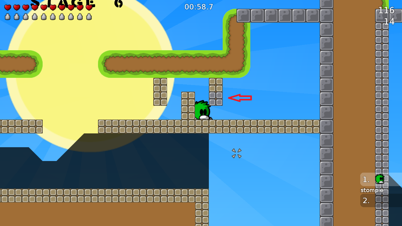 Why is that one block discolored