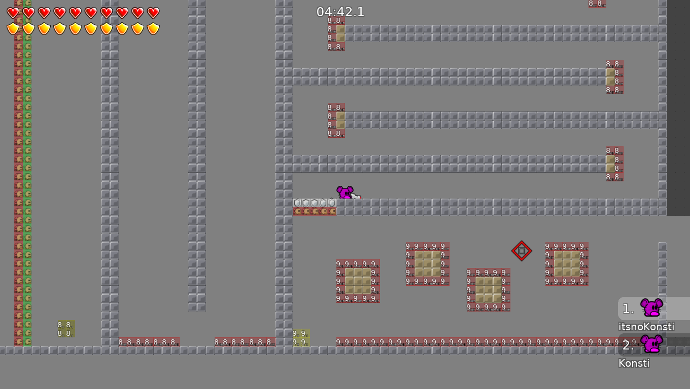 Why unsolo not after tele 9? And dont spam shields, 1 every 2 tiles are enough