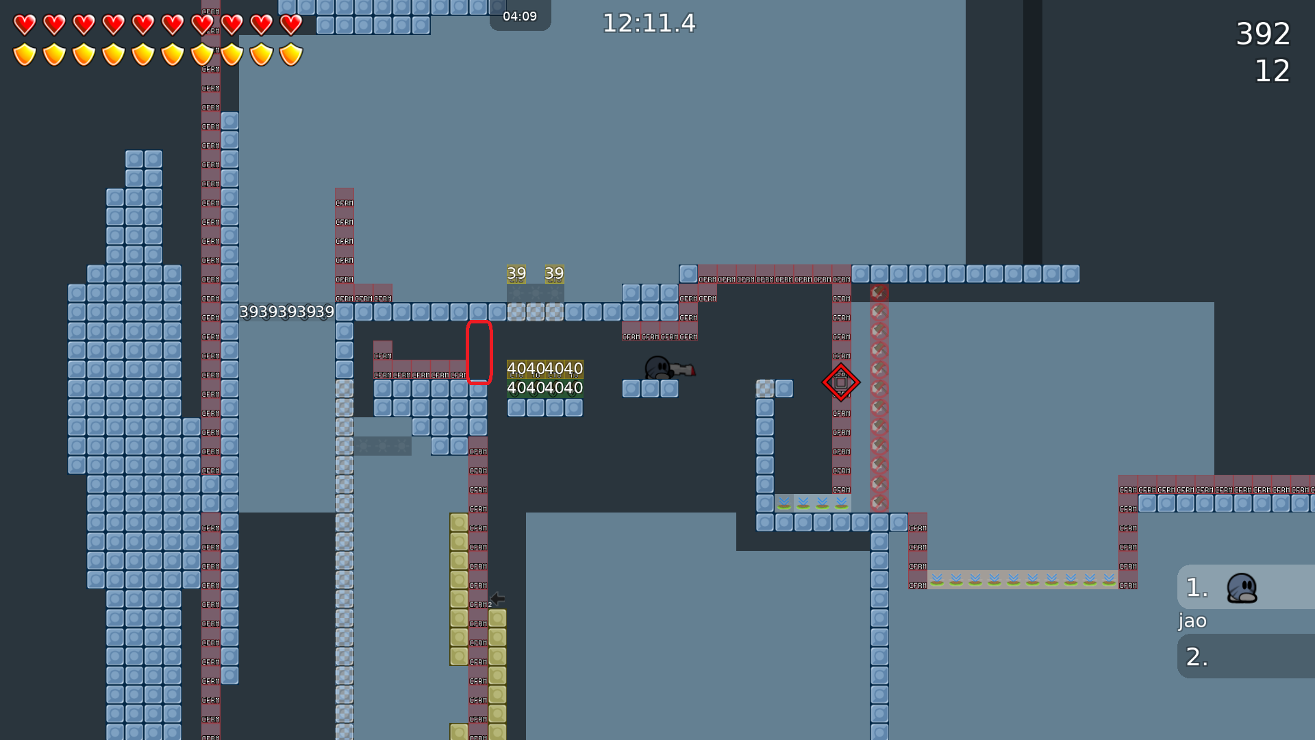 Move CP 40 to where the marking is and remove two TO-teles - looks a bit messy here.