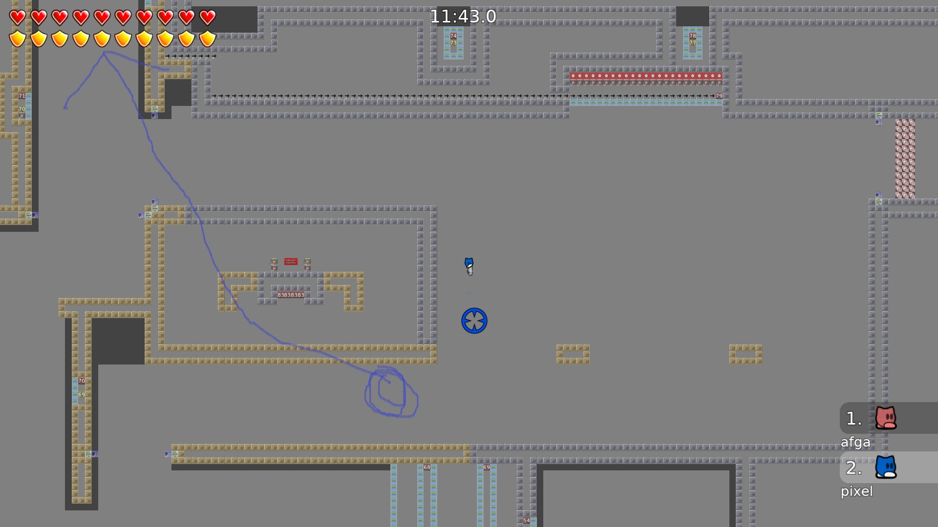 I had to go there up again about 20 times because I am bad xd but its a nice "part" of the map, I wouldn't change it lol