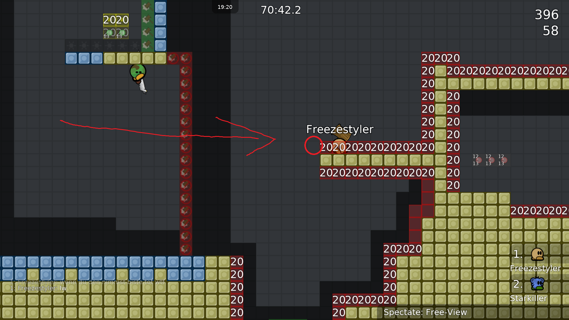 You can skip the throw and swing on edge. Also, the way to get hammer back is pretty basic, maybe think about something more fun.