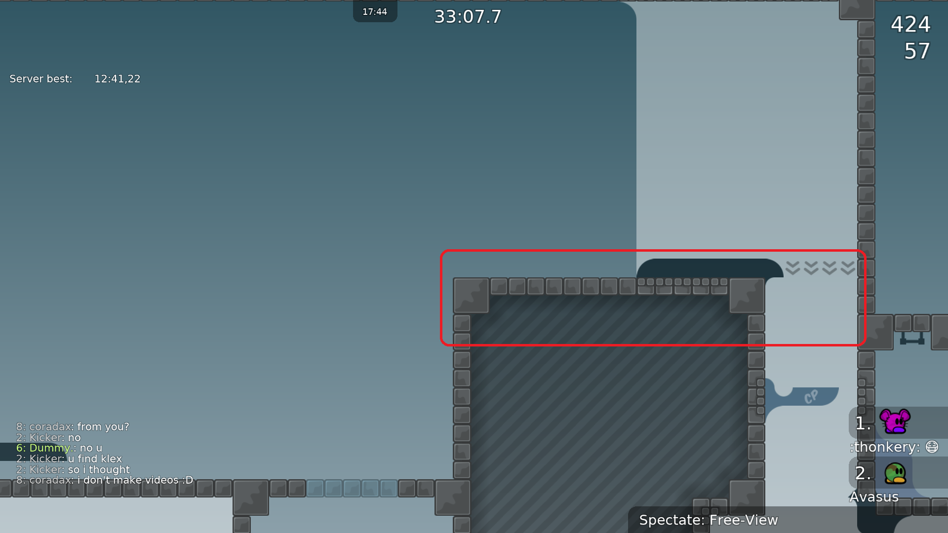 This should be lowered by 1-2 tiles to make it a bit more convenient