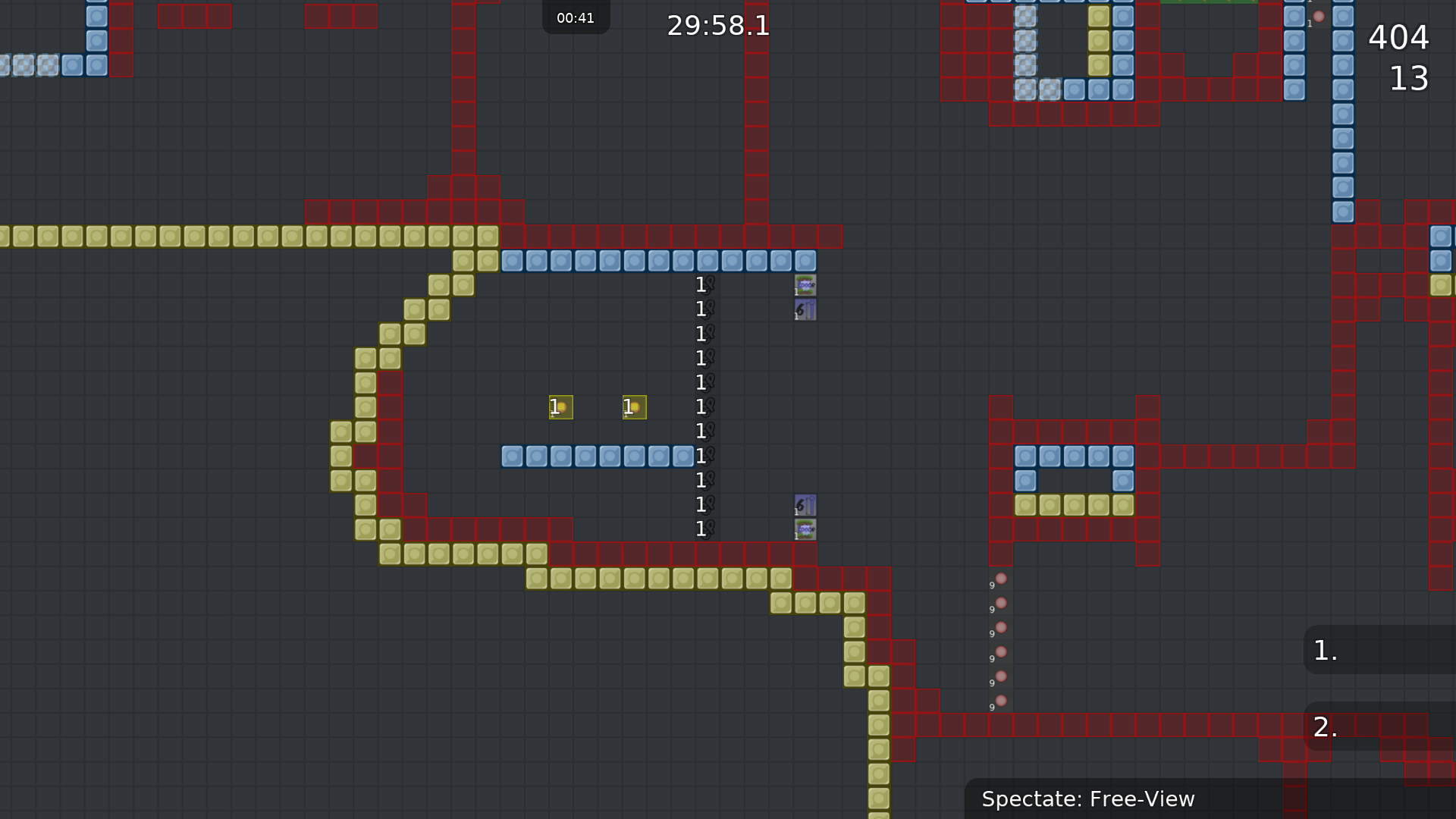 The CP shouldn't be infront of the platform