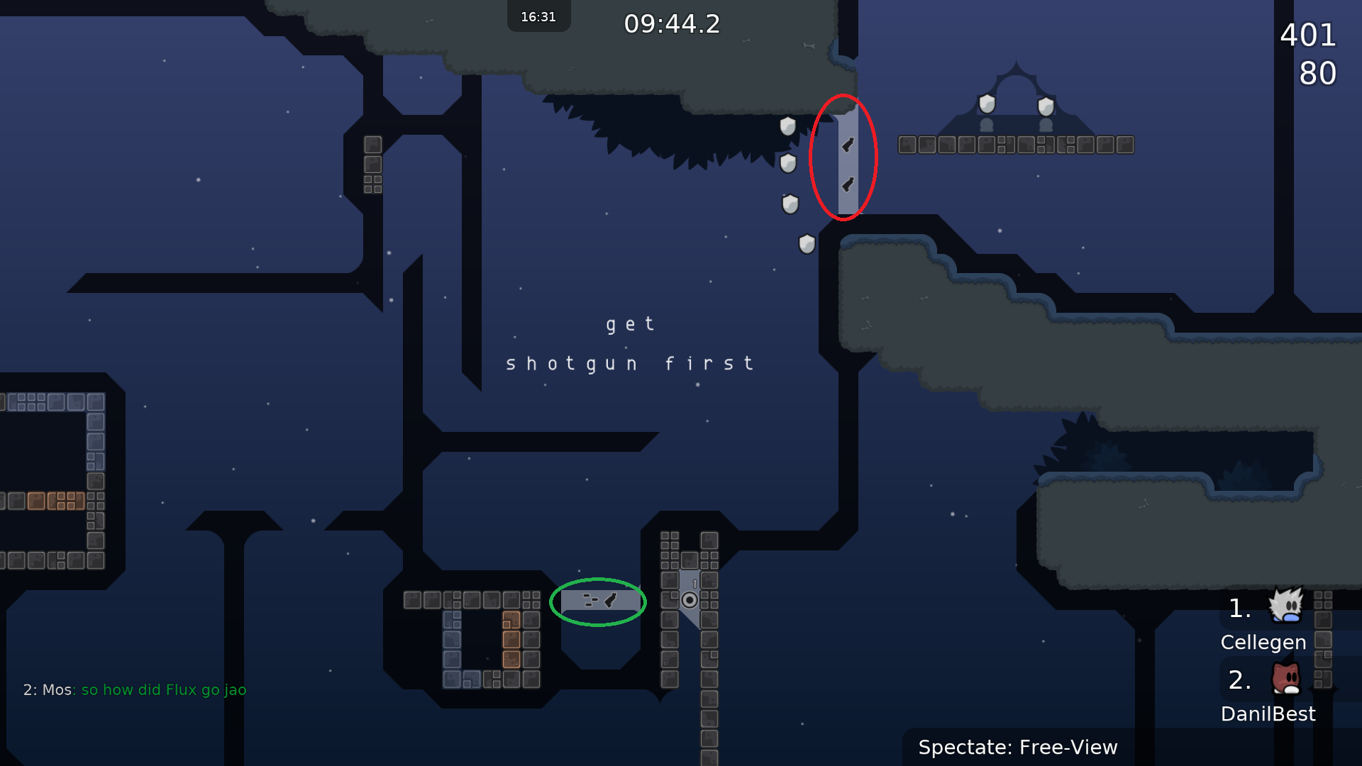 Can't tell what marking represents what. Should be more obvious.