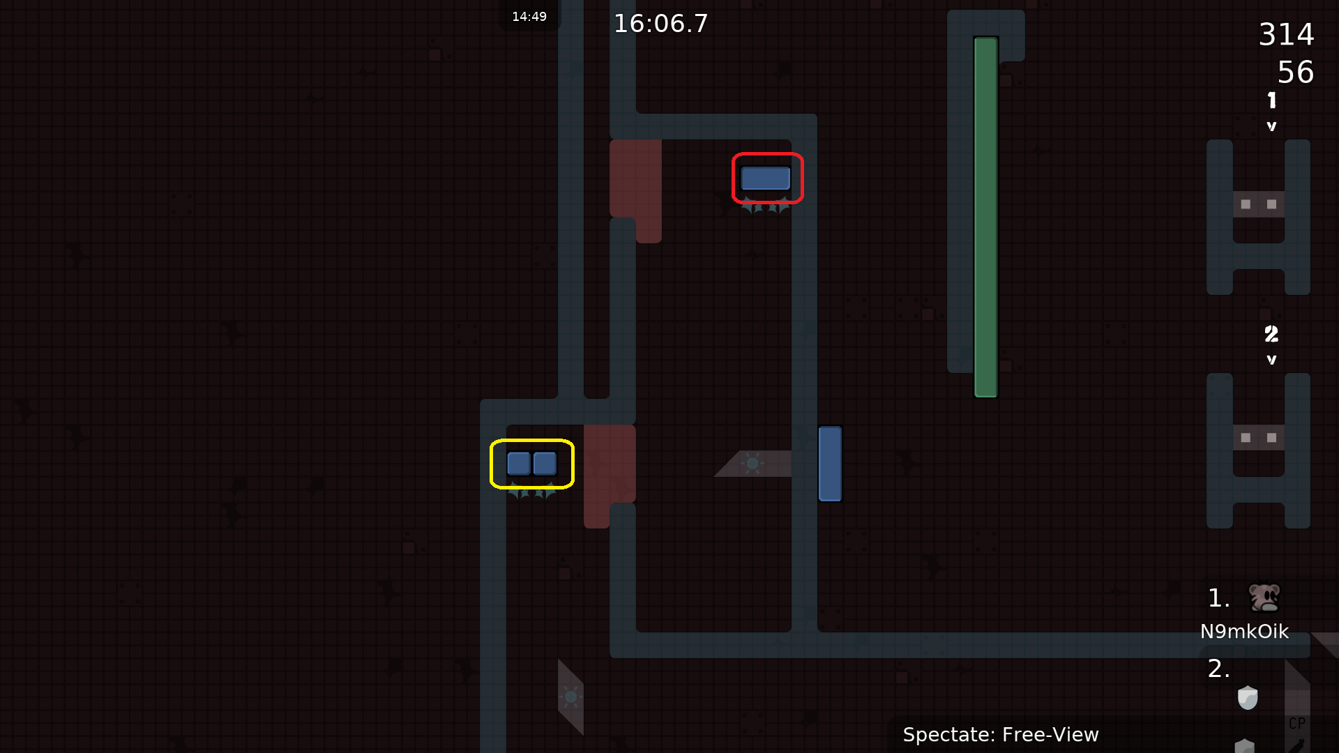 Shouldn't the yellow marked hook have the same design as the red marked one?