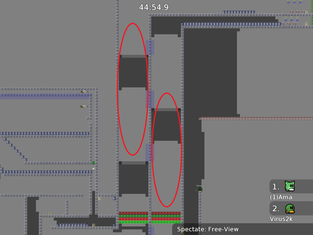 you can cheat it (go up with much speed)