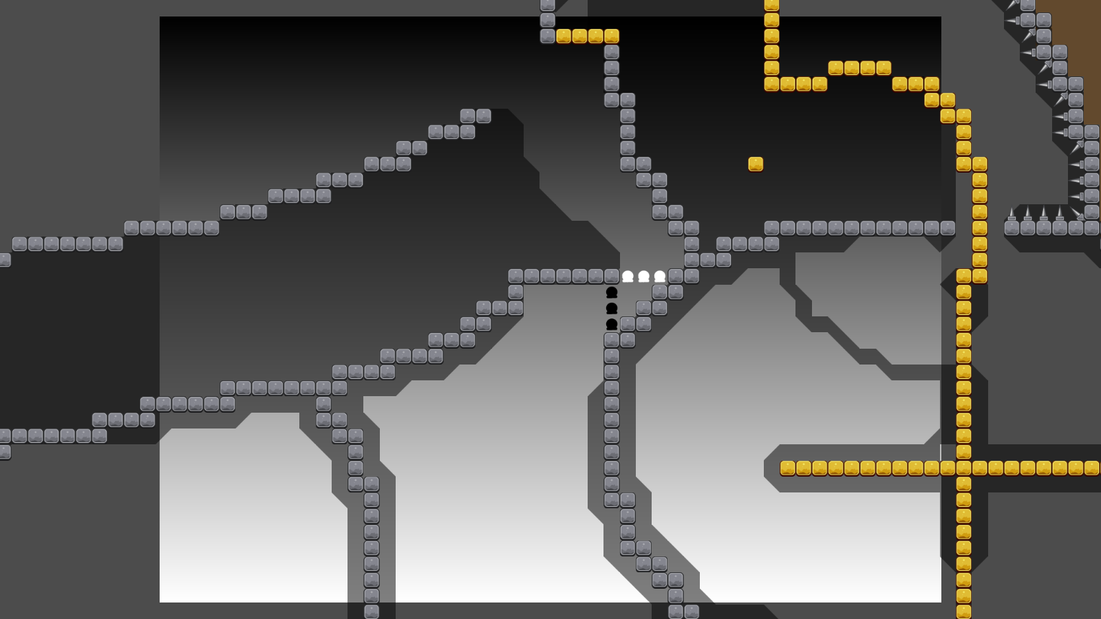 I think it would be better to just use stoppers (>>) there instead of that solo/unsolo