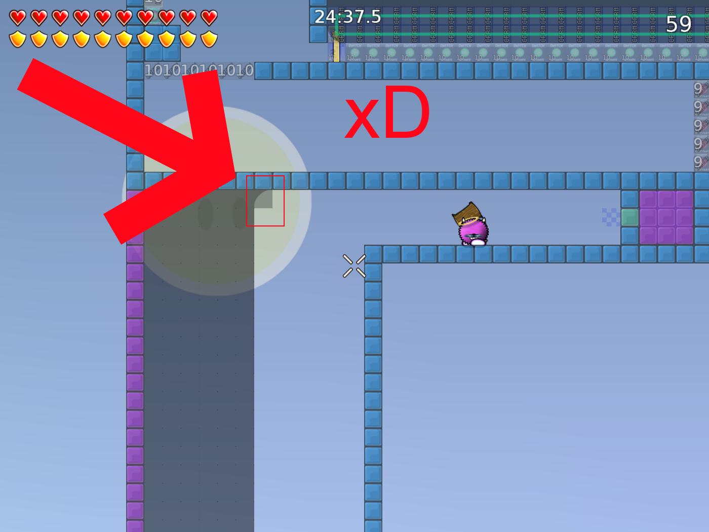 One freeze to much ^^