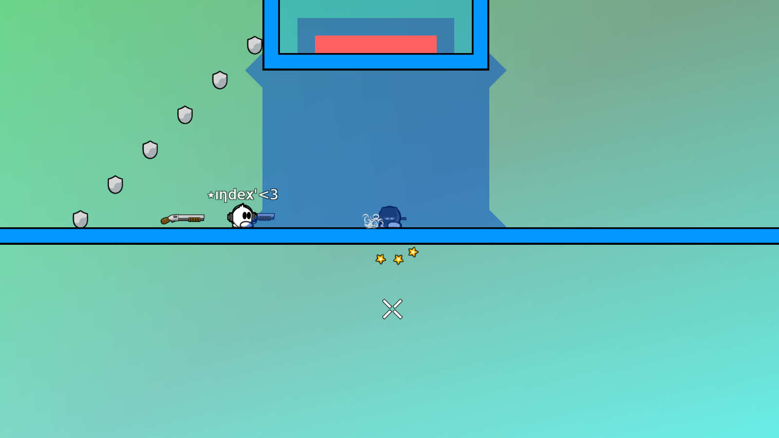 shotgun not really necessary, it's nearly impossible to jump not far enough for hook