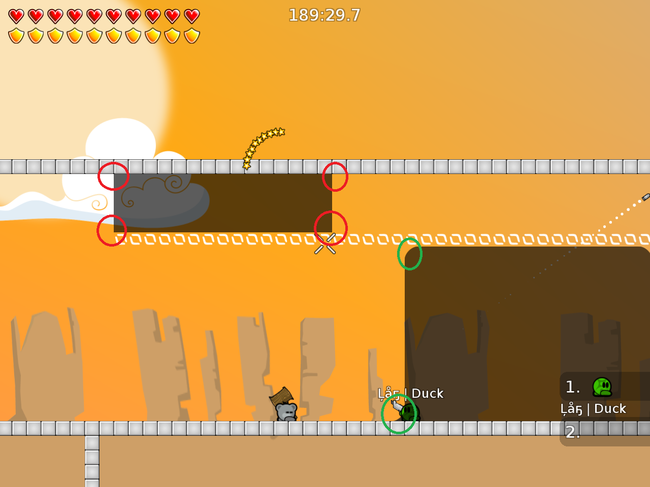 green: you used corners; red: you didnt use corners here? you should change this imo ^^