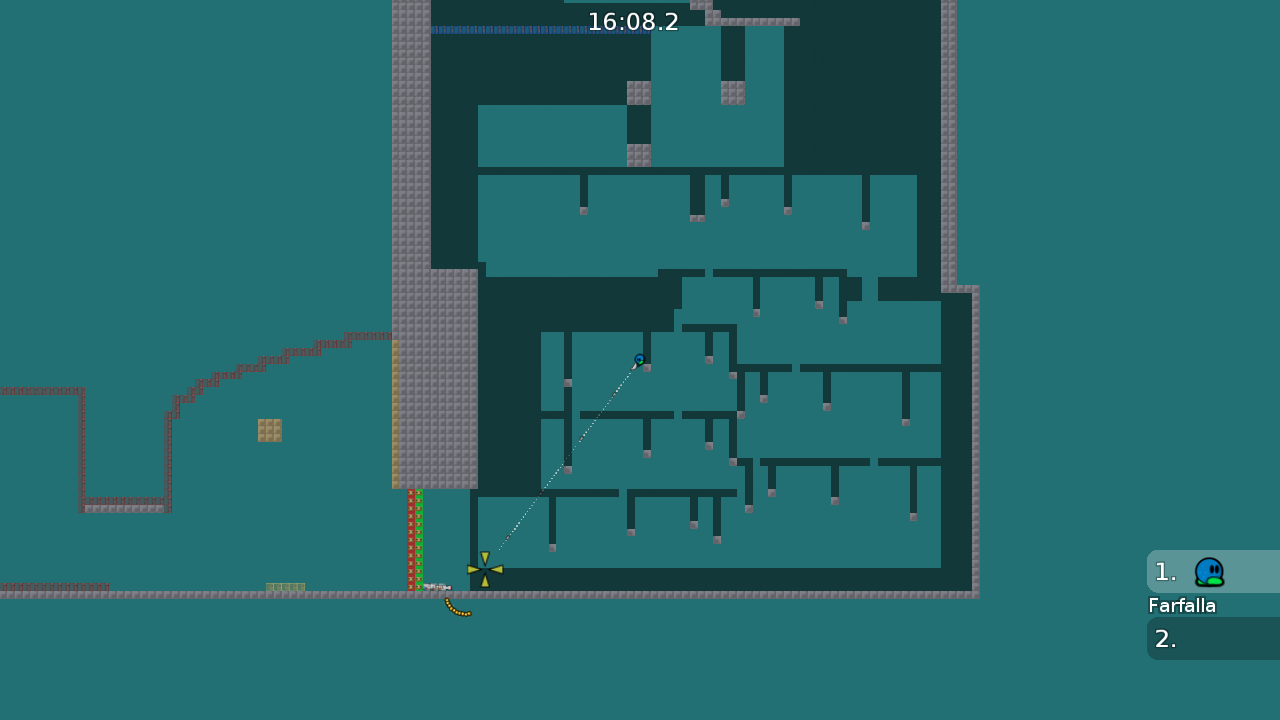 Risky, but skipable (1 tee falls 1mm next to left wall, next left wall -> happy bumping)