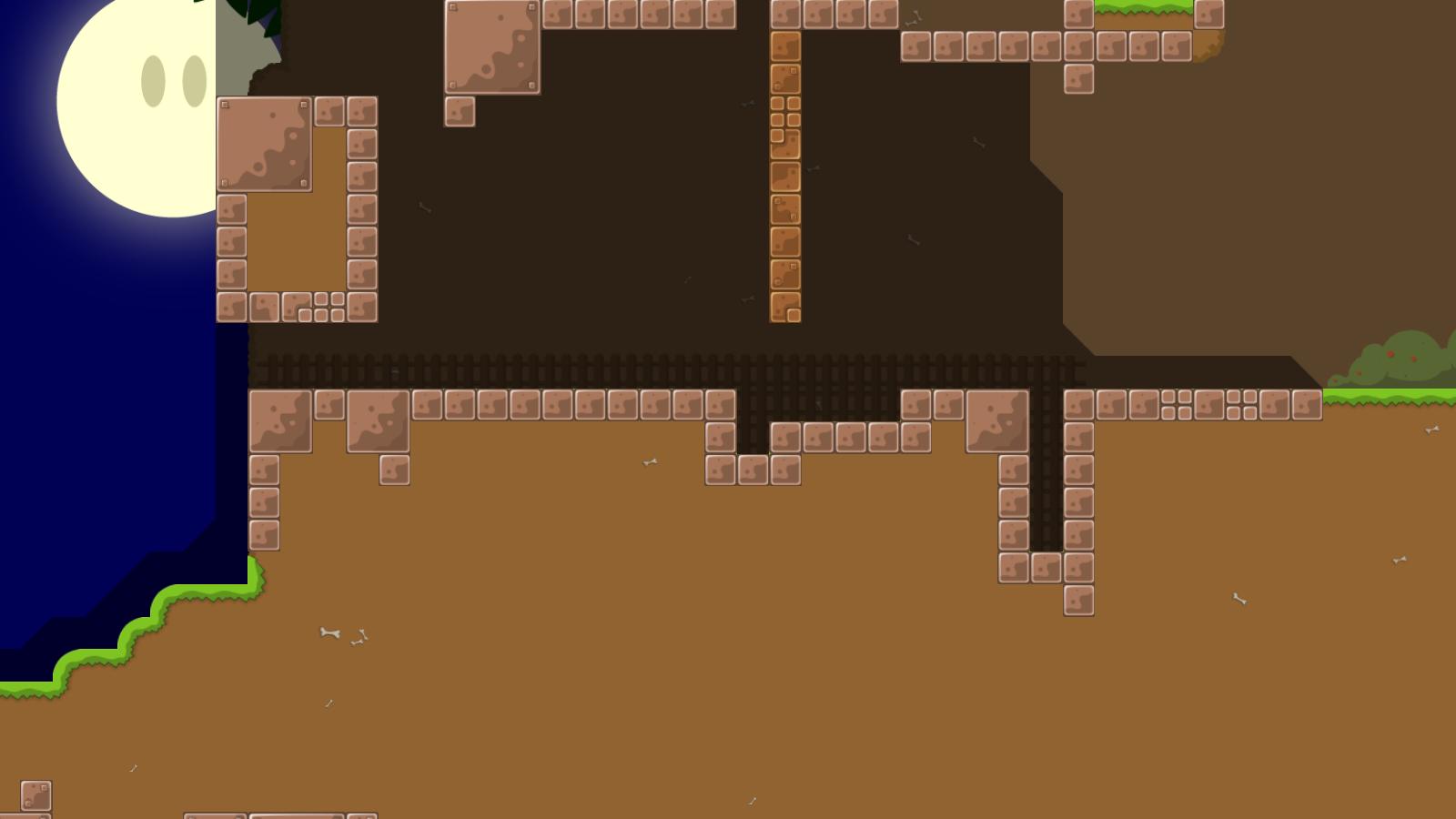 the fence doodad looks weird there, remove it?