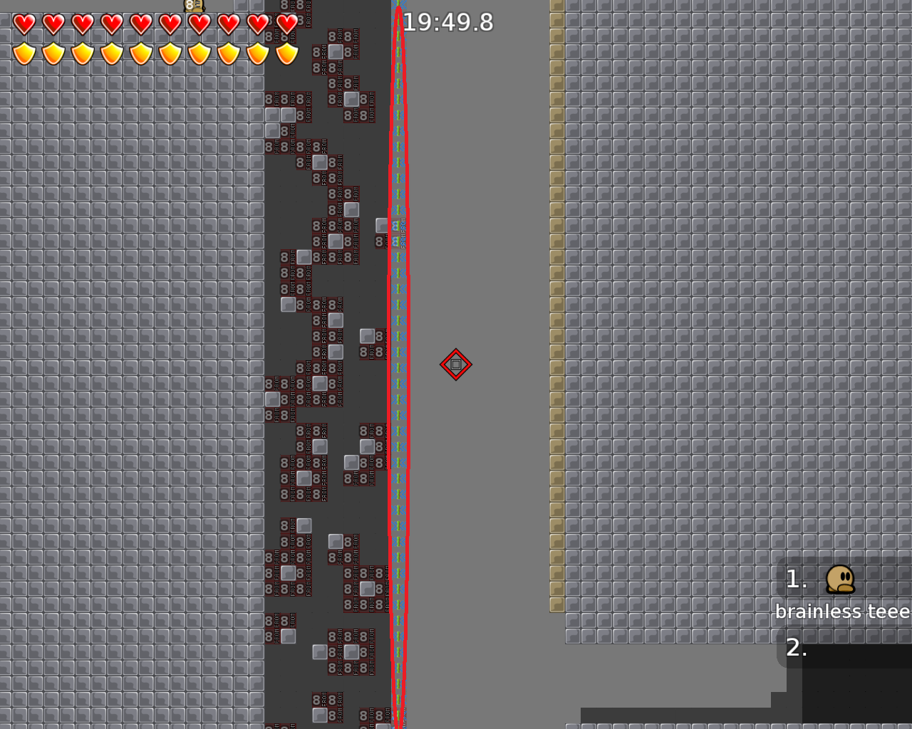 16. you can bug into this, maybe remove all tele and freeze tiles